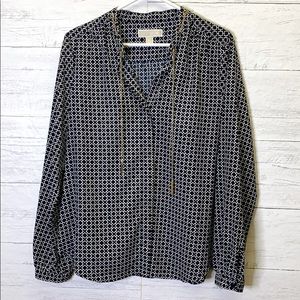 MICHAEL KORS: xoxo blouse